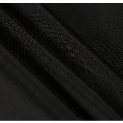 100% Silk Black Fabric