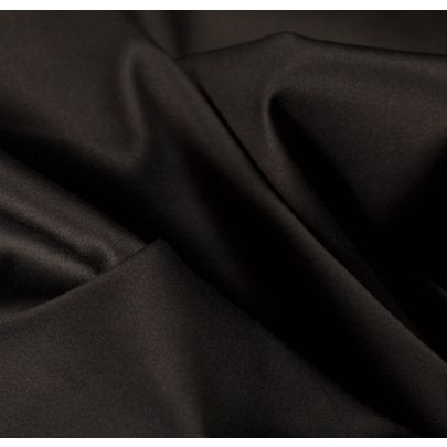 Rayon Silk Blend Black Fabric