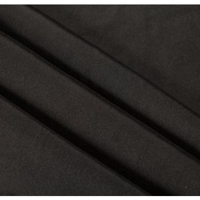 100% Silk Black Fabric