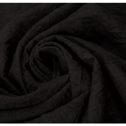Wool Black Fabric