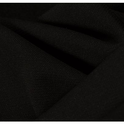 Rayon Elastane Black Fabric