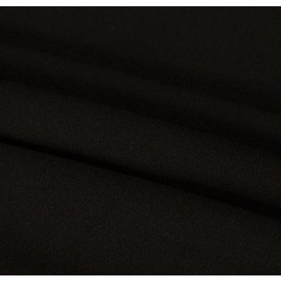 Rayon Elastane Blend Black Fabric