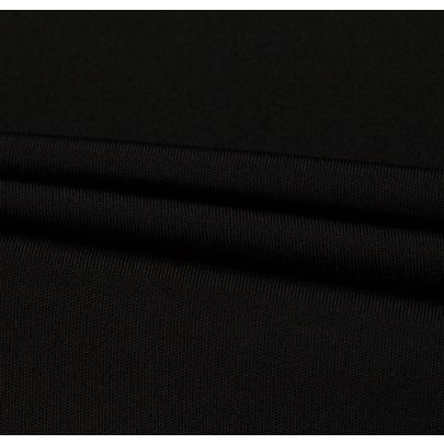 100% Rayon Interlock Black Fabric