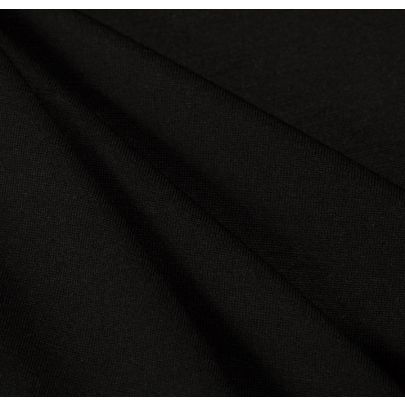 100% Rayon Jersey Black Fabric