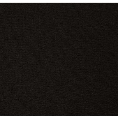 Wool Rayon Blend Black Fabric
