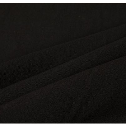 100% Wool Black Fabric