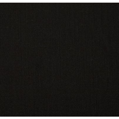100% Wool Black Fabric