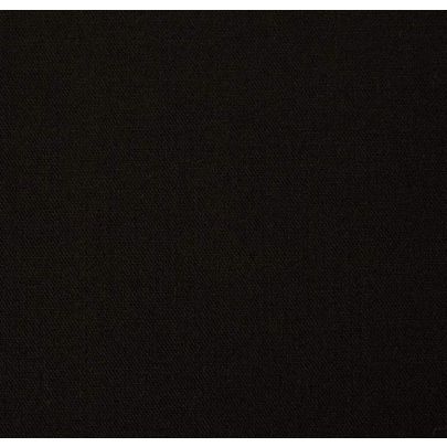 Wool Rayon Blend Black Fabric
