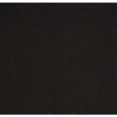 Poly Interlock Black Fabric