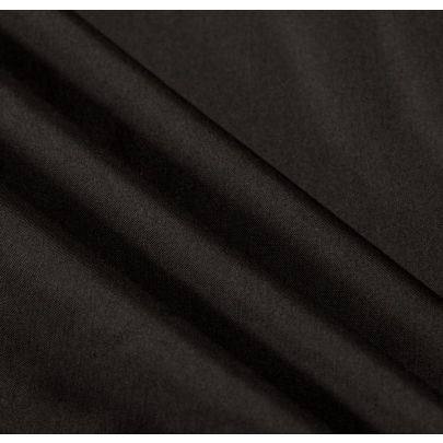 100% Silk Black Fabric