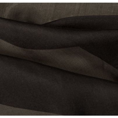 100% Silk Black Fabric