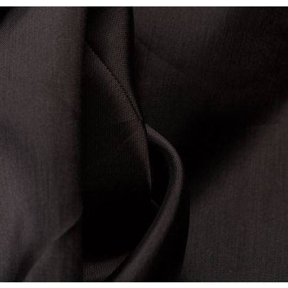 100% Silk Black Fabric