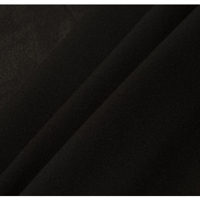 100% Polyester Black Fabric