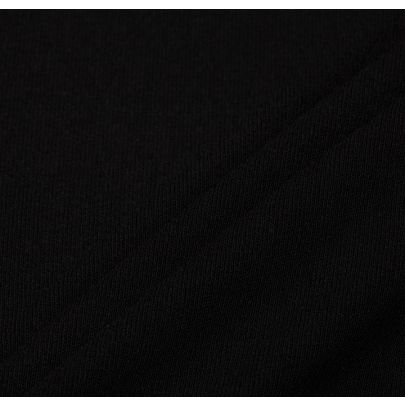 Rayon Elastane Crepe Black Fabric