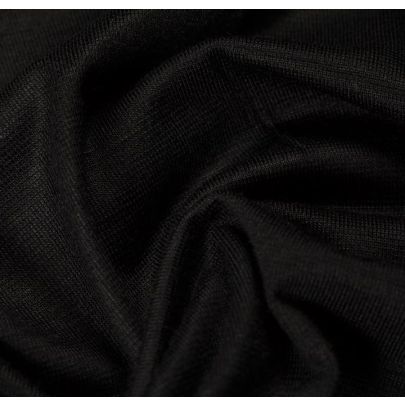 100% Rayon Jersey Black Fabric