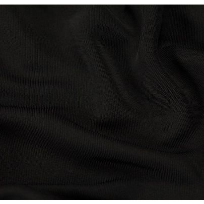100% Viscose Black Fabric