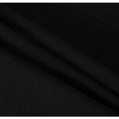 Polyamide Elastane Black Fabric
