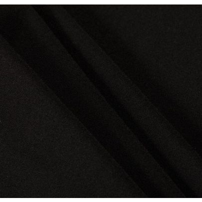 Polyamide Elastane Black Fabric