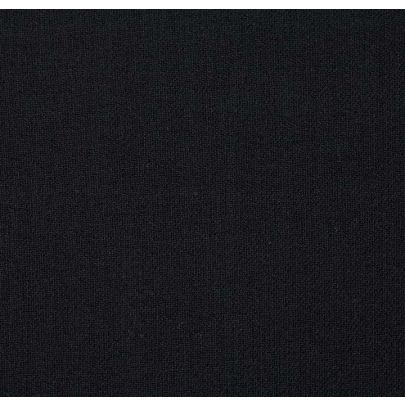 100% Wool Crepe Black