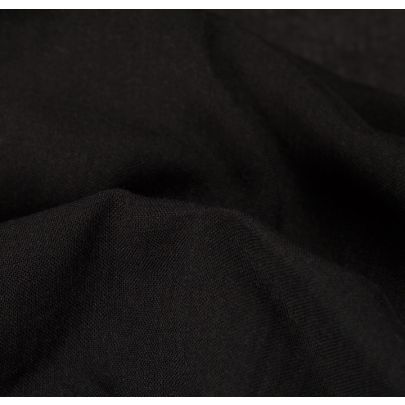 100% Cotton Black Fabric