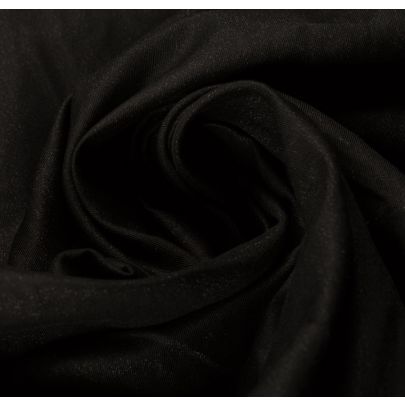 Solbiati - 100% Cotton/Metallic Black Fabric