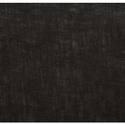 100% Linen Black Fabric