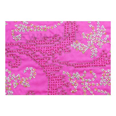 Anthea Embroidery - adorned with beads and sequins, which is distinctively enhanced with holographic sequins