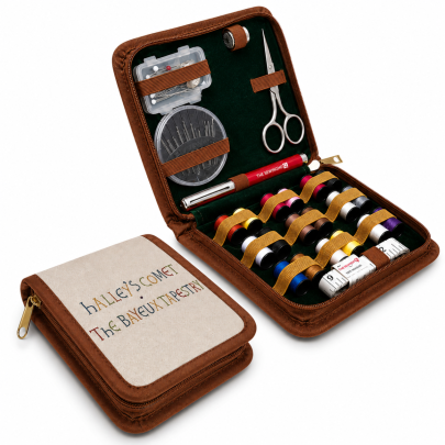 Bayeux Tapestry Halley’s Comet mini sewing kit