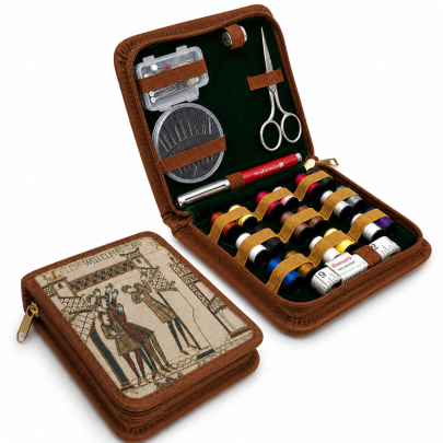 Bayeux Tapestry Halley’s Comet mini sewing kit