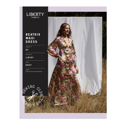 Liberty Sewing Patterns - Beatrix Maxi Dress 