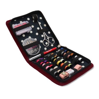 All Over thread embroidered Sewing Kit