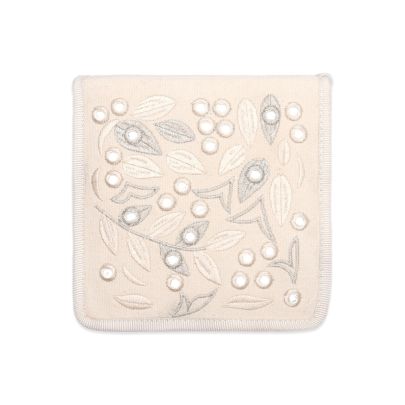 Beautiful White Canvas Sewing Kit