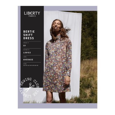 Liberty Sewing Patterns - Bertie Shift Dress 