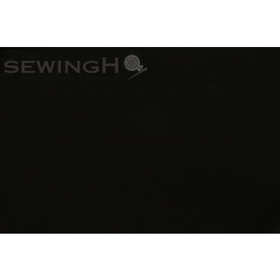 100% Silk Satin Fabric- Black