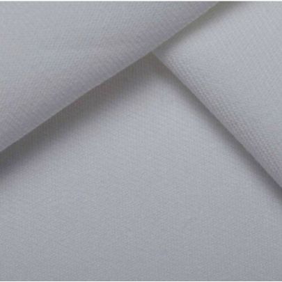 100% Cotton Twill White Plain Fabric