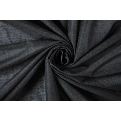 BLACK COTTON FUSING FABRIC