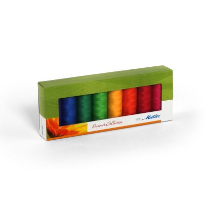Mettler Seralon 200m- Summer Selection Thread Kit 8 Pack