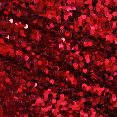 100% Polyester Mesh with Sequin Dark Pink Embellishments