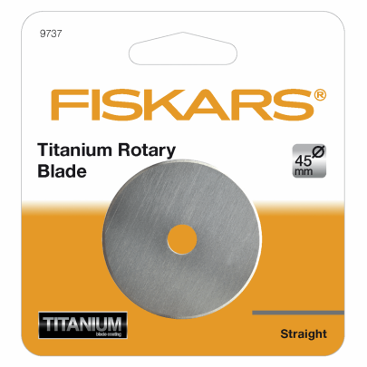  Fiskars Rotary Blade Straight Cutting Titanium 45mm