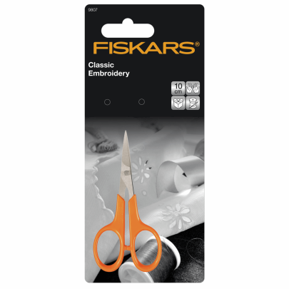 Fiskars Scissors Classic Embroidery/Needlework: 10cm/4in