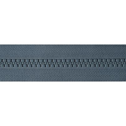 YKK Vislon Two Way Open End Zip- Dark Grey 71cm