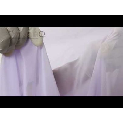 100% Silk Georgette- Lilac