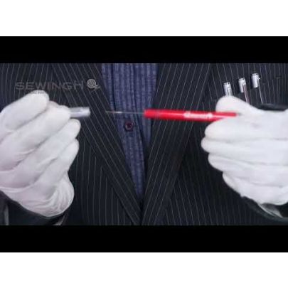 The Sewing HQ- Pen Style Seam Ripper with Cap- Red