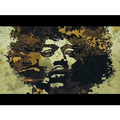 Exclusive Artwork of Jimi Hendrix for Fashion and Interiors with Threadwork