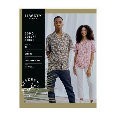 Liberty Sewing Pattern for Collar Shirt
