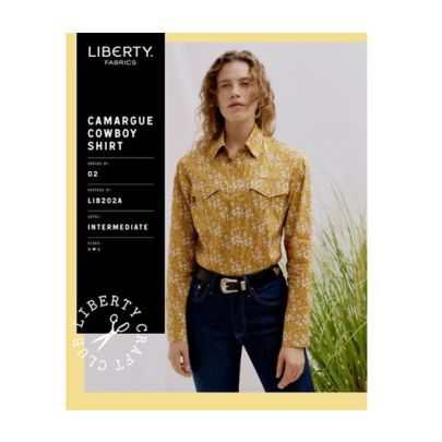 Liberty Sewing Pattern for Cowboy Shirt