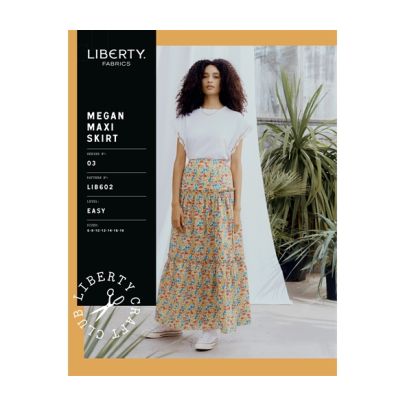 Liberty Sewing Pattern for Maxi Skirt