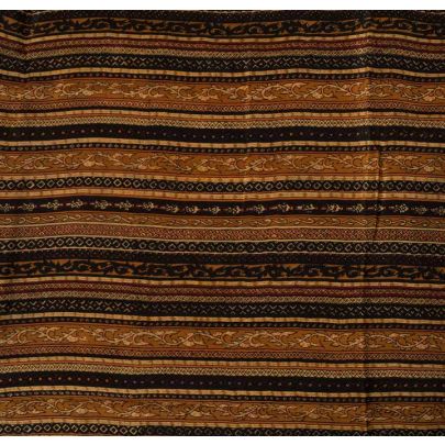 Silk Chiffon Brown Fabric