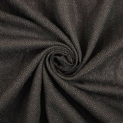 Fusing Interfacing black Fabric (68 x 45cm Remant Fabric) 