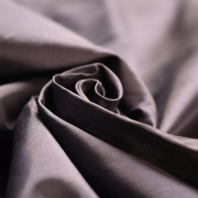 Polyester Fabric Grey Lining Fabric (134 x 60cm Remnant Fabric) 